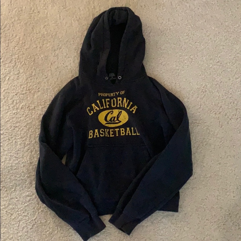 Navy Cal basketball hoodie in great condition